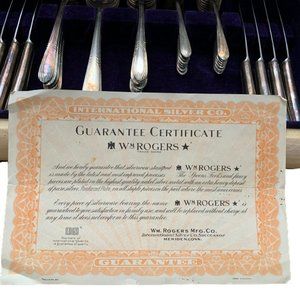 William Rogers Jubilee Silverplate. Ca 1935/1936